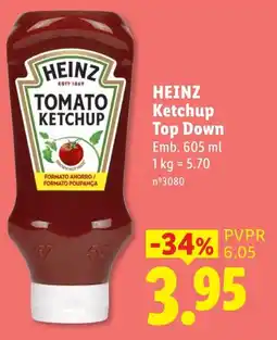 Lidl Heinz tomato ketchup promoção