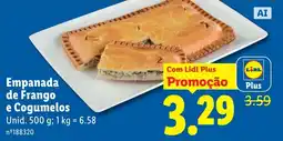 Lidl Empanada de frango e cogumelos promoção