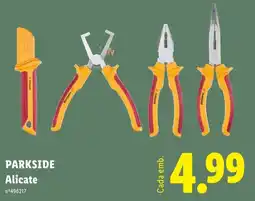 Lidl Parkside alicate promoção