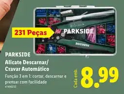 Lidl Parkside alicate descarnar/ cravar automático promoção