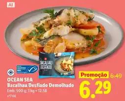 Lidl Ocean Sea Bacalhau Desfiado Demolhado promoção