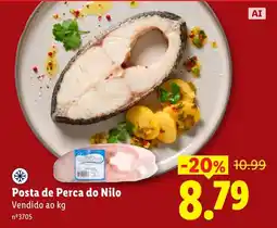 Lidl Posta de Perca do Nilo promoção