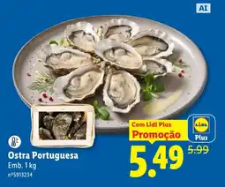 Lidl Ostra Portuguesa promoção