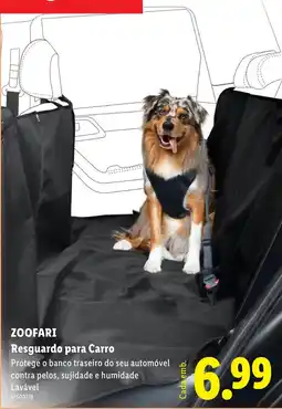 Lidl Zoofari resguardo para carro promoção