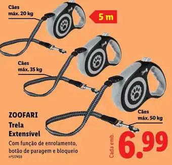 Zoofari Trela Extensível