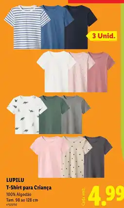 Lidl Lupilu T-Shirt para Criança promoção