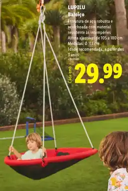 Lidl Lupilu baloiço promoção