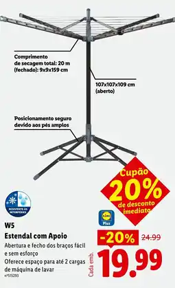 Lidl Estendal com Apoio promoção