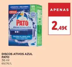 El Corte Inglés Discos ativos azul pato promoção