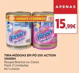 El Corte Inglés tira-nódoas em pó oxi action vanish promoção