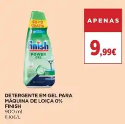 El Corte Inglés Detergente em gel para máquina de loiça 0% finish promoção
