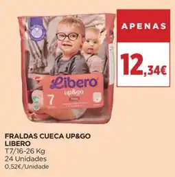 El Corte Inglés Fraldas cueca up&go liberó promoção