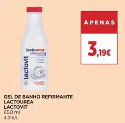 El Corte Inglés gel de banho refirmante lactourea lactovit promoção
