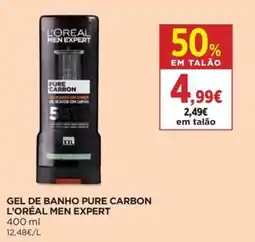 El Corte Inglés gel de banho pure carbon l'oreal men expert promoção