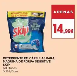 El Corte Inglés Detergente em cápsulas para máquina de roupa sensitive skip promoção