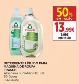 El Corte Inglés Detergente líquido para máquina de roupa frosch promoção