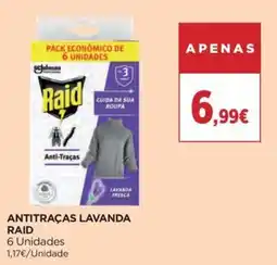 El Corte Inglés antitraças lavanda raid promoção