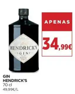 El Corte Inglés gin hendrick's promoção