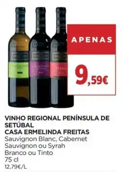 El Corte Inglés vinho regional península de setúbal casa ermelinda freitas promoção