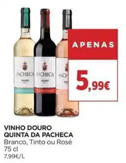 El Corte Inglés vinho douro quinta da pacheca promoção