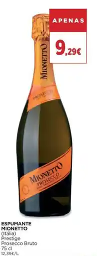 El Corte Inglés Espumante mionetto promoção