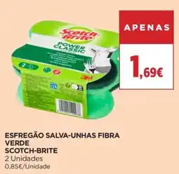El Corte Inglés esfregão salva-unhas fibra verde scotch-brite promoção