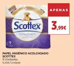 El Corte Inglés Papel higiénico acolchoado scottex promoção