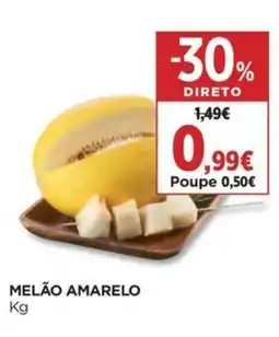 El Corte Inglés melão amarelo promoção