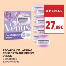 El Corte Inglés Gillette Venus Comfortglide Breeze promoção
