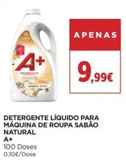El Corte Inglés Detergente líquido para máquina de roupa sabão natural a+ promoção