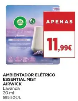 El Corte Inglés ambientador elétrico essential mist airwick lavanda promoção