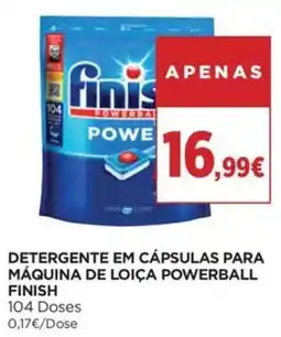 El Corte Inglés Detergente em cápsulas para máquina de loiça powerball finish promoção