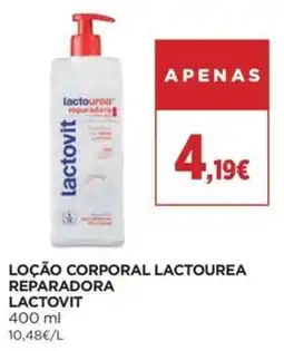El Corte Inglés loção corporal lactourea reparadora lactovit promoção