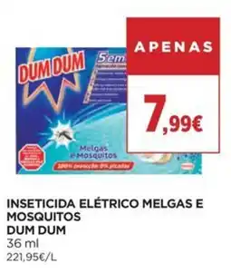 El Corte Inglés inseticida elétrico melgas e mosquitos dum dum promoção
