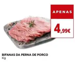 El Corte Inglés Bifanas da perna de porco promoção
