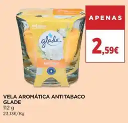 El Corte Inglés vela aromática antitabaco glade promoção