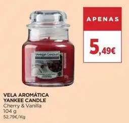 El Corte Inglés vela aromática yankee candle promoção