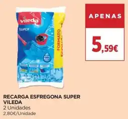 El Corte Inglés recarga esfregona super vileda promoção