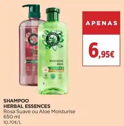 El Corte Inglés Shampoo herbal essences rosa suave ou aloe moisturise promoção