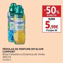 El Corte Inglés Pérolas de perfume em elixir comfort promoção