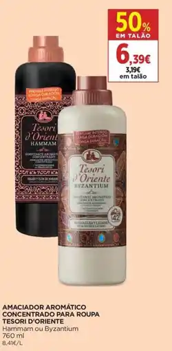 El Corte Inglés Amaciador aromático concentrado para roupa tesori d'oriente hammam ou byzantium promoção