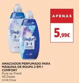 El Corte Inglés Amaciador perfumado para máquina de roupa 2 em 1 comfort promoção