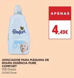 El Corte Inglés Amaciador para máquina de roupa essência pure comfort promoção