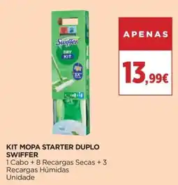 El Corte Inglés kit mopa starter duplo swiffer promoção