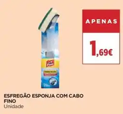 El Corte Inglés Fino esfregão esponja com cabo fino promoção