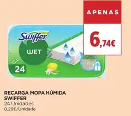 El Corte Inglés Recarga mopa húmida swiffer promoção