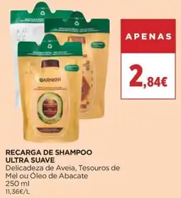 El Corte Inglés recarga de shampoo ultra suave garnier promoção