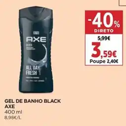 El Corte Inglés Gel de banho black axe promoção