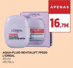 El Corte Inglés aqua-fluid revitalift fps30 loreal promoção