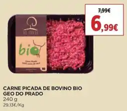 El Corte Inglés Carne picada de bovino bio geo do prado promoção